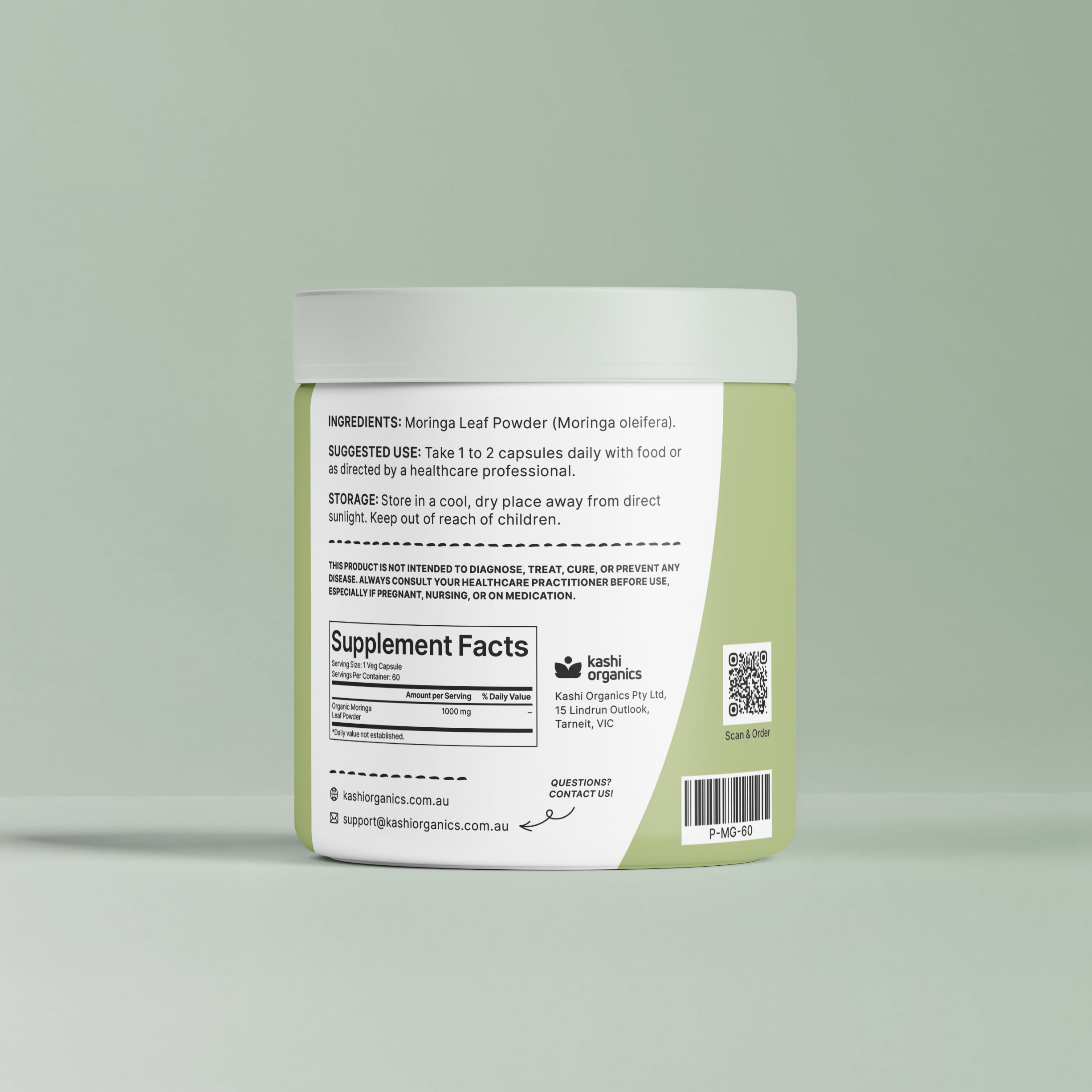 Premium Moringa Leaf Capsules