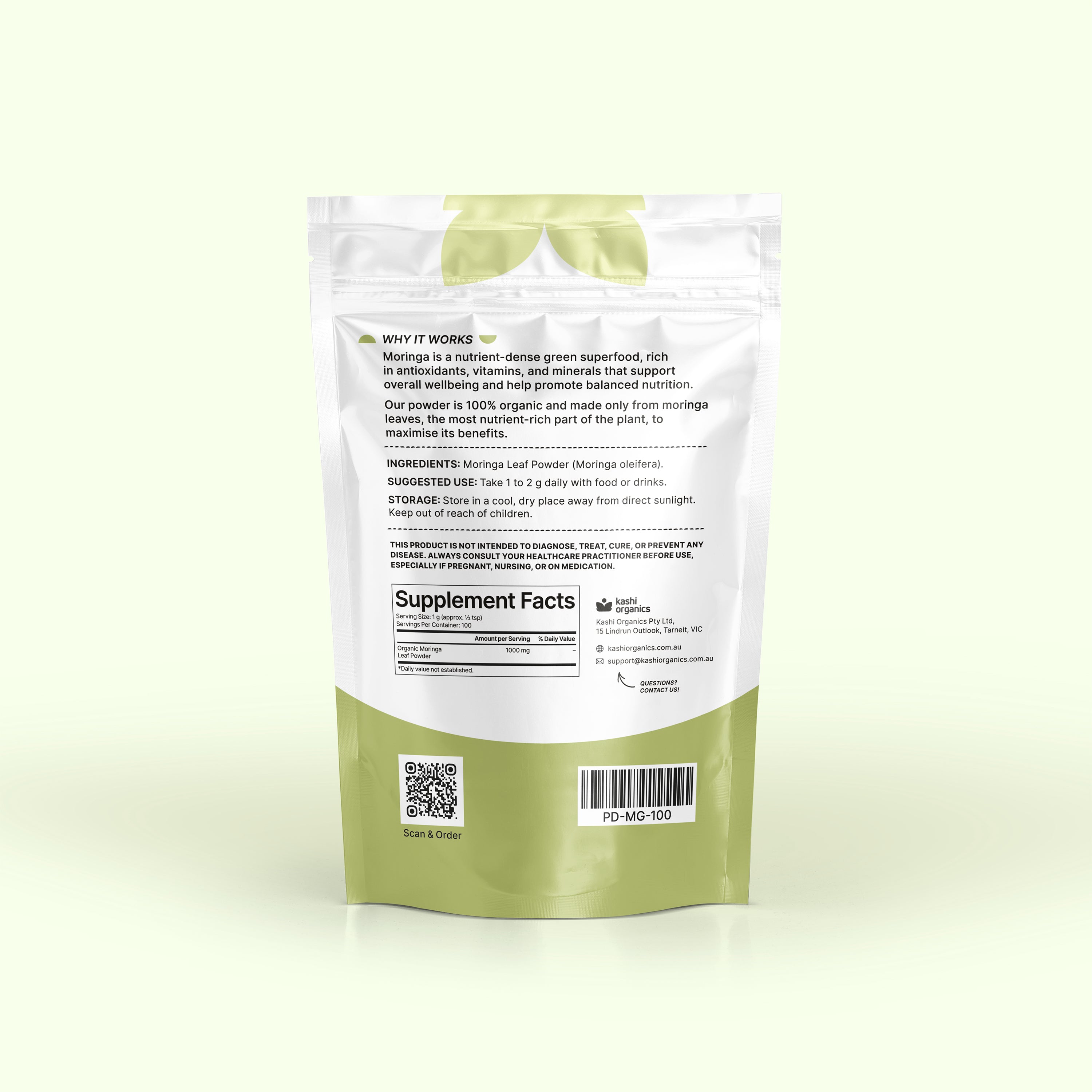 Premium Moringa Leaf Powder