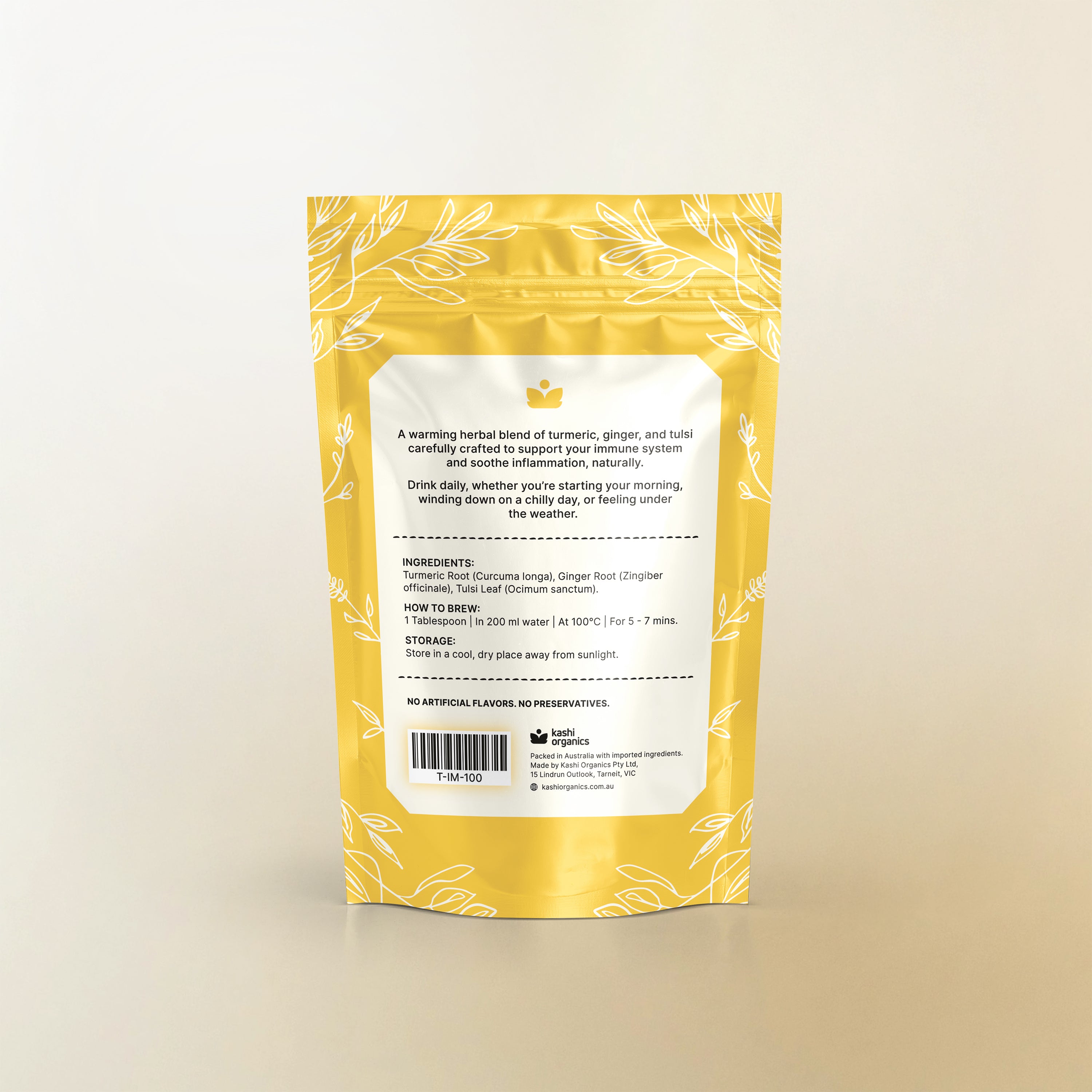 ImmuniTea – Turmeric, Ginger & Tulsi