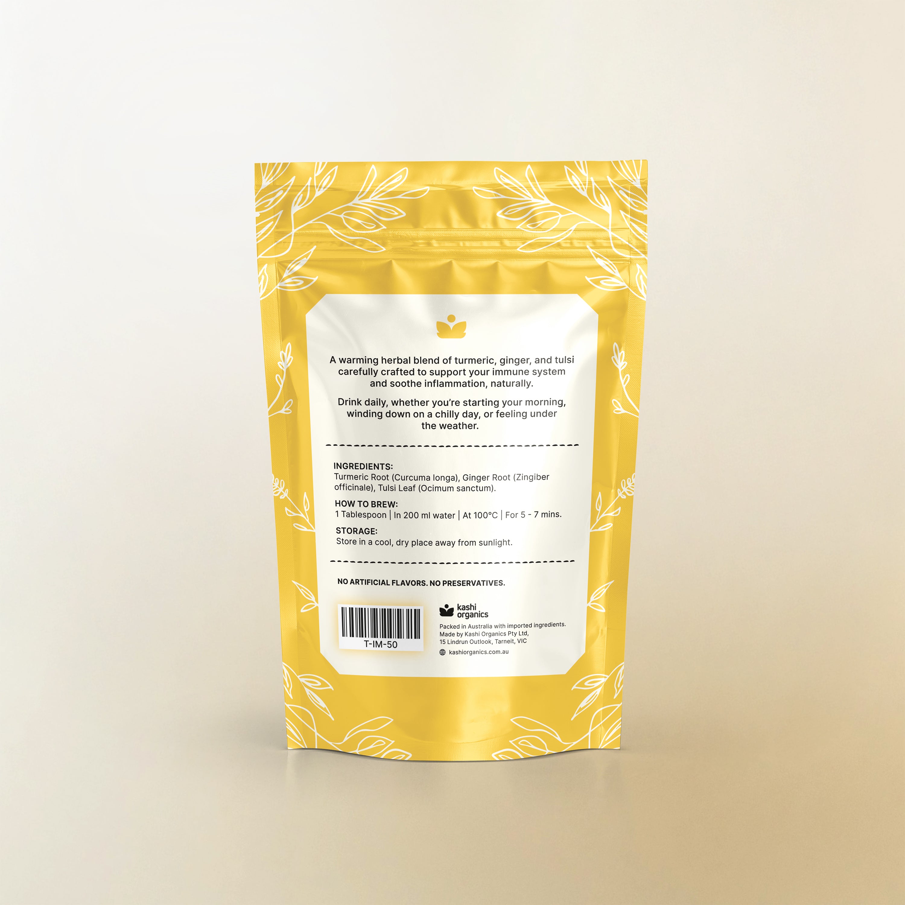 ImmuniTea – Turmeric, Ginger & Tulsi